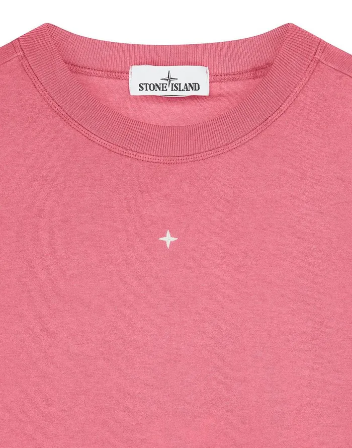 Stone Island TShirts 21344 ShortSleeve TShirt In Pink 8211 Mens