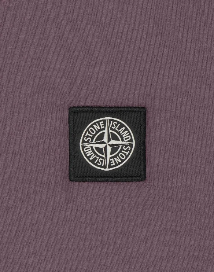 Stone Island TShirts 24113 Short Sleeve TShirt In Violet 8211 Mens