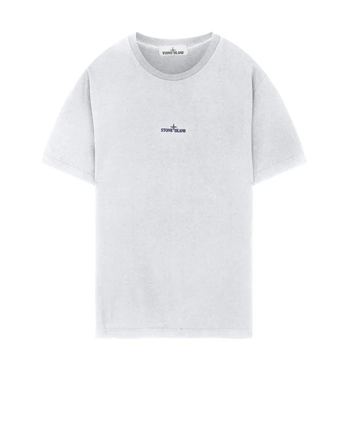 Stone Island TShirts 2Ns81 Paint Stroke 2 Short Sleeve TShirt In White 8211 Mens Stone Island TShirts 2Ns81 Paint Stroke 2 Short Sleeve TShirt In White 8211 Mens