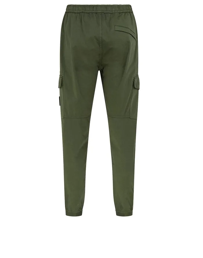 Stone Island Trousers 31414 Cargo Pants In Dark Forest 8211 Mens