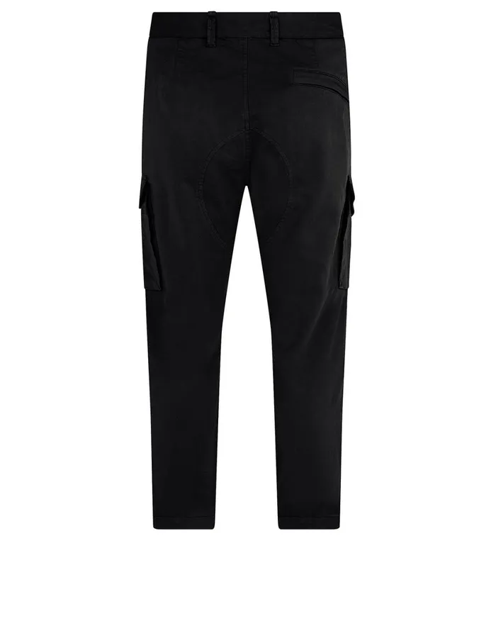 Stone Island Trousers 326F4 Cargo Pants In Black 8211 Mens