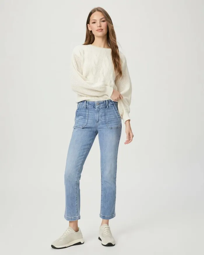Straight Women PAIGE Mayslie Straight Ankle Pant 8211 Mel