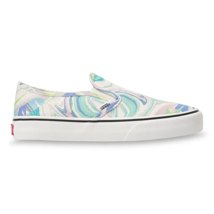 Surf Vibes Women Vans Resin Swirl SlipOn SF Marshmallow Surf Vibes Women Vans Resin Swirl SlipOn SF Marshmallow