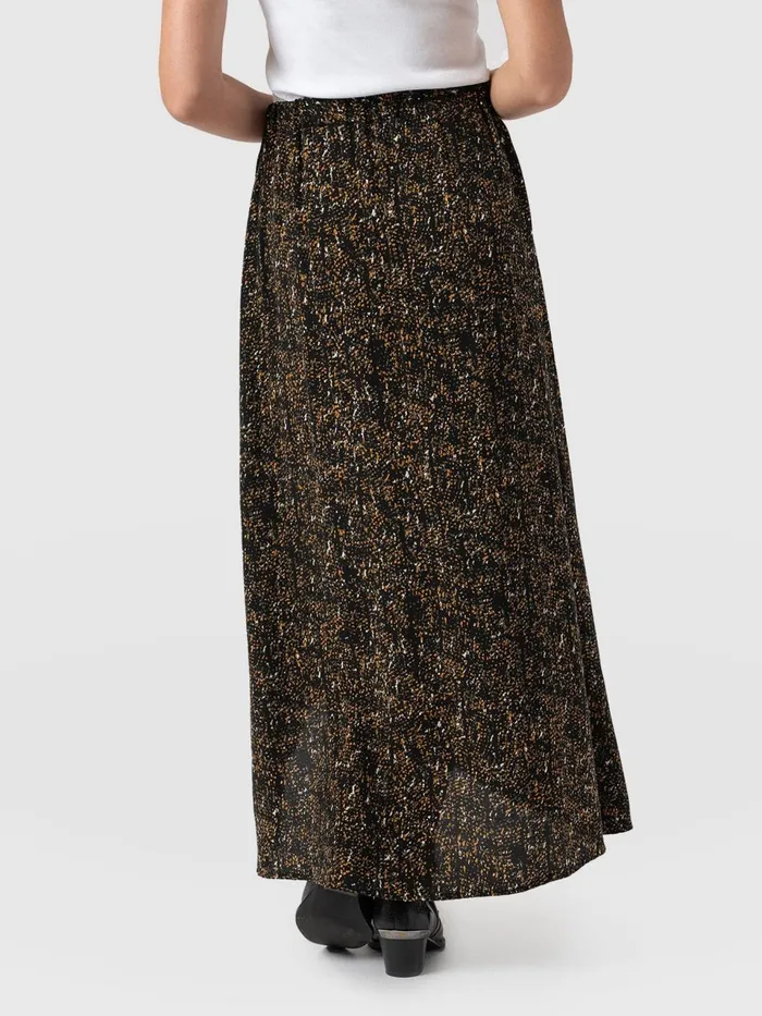 Sutton Skirt 8211 Ditsy Leopard Ditsy Leopard Women Saint And Sofia Skirts
