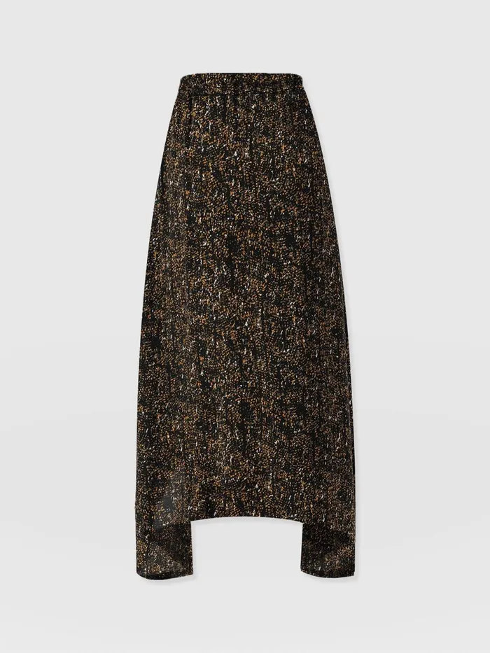 Sutton Skirt 8211 Ditsy Leopard Ditsy Leopard Women Saint And Sofia Skirts