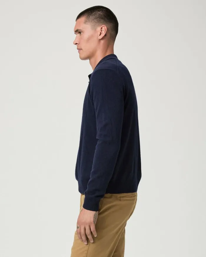 Sweaters and Sweatshirts Men PAIGE Dunlap Sweater 8211 Deep Anchor Cashmere Sweaters and Sweatshirts Men PAIGE Dunlap Sweater 8211 Deep Anchor Cashmere
