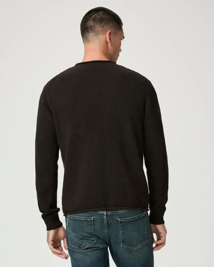 Sweaters and Sweatshirts Men PAIGE Ferguson Sweater 8211 Burnt Cocoa Sweaters and Sweatshirts Men PAIGE Ferguson Sweater 8211 Burnt Cocoa