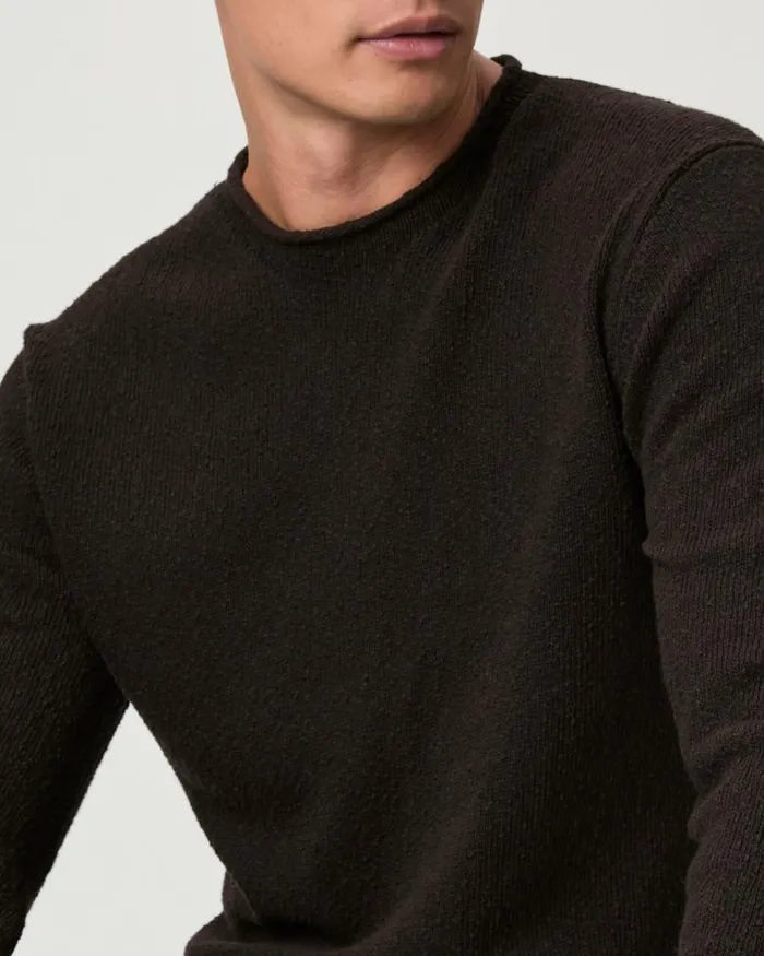 Sweaters and Sweatshirts Men PAIGE Ferguson Sweater 8211 Burnt Cocoa Sweaters and Sweatshirts Men PAIGE Ferguson Sweater 8211 Burnt Cocoa
