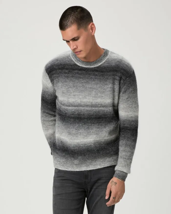 Sweaters and Sweatshirts Men PAIGE Lozano Sweater 8211 Falling Fog Sweaters and Sweatshirts Men PAIGE Lozano Sweater 8211 Falling Fog