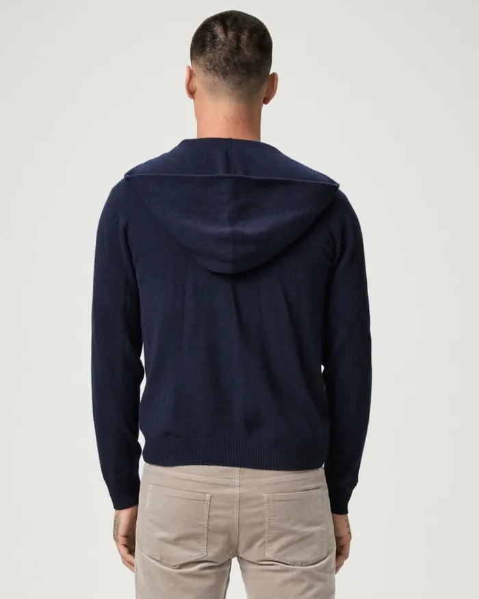 Sweaters and Sweatshirts Men PAIGE Swanson Full Zip Sweater 8211 Deep Anchor Cashmere Sweaters and Sweatshirts Men PAIGE Swanson Full Zip Sweater 8211 Deep Anchor Cashmere