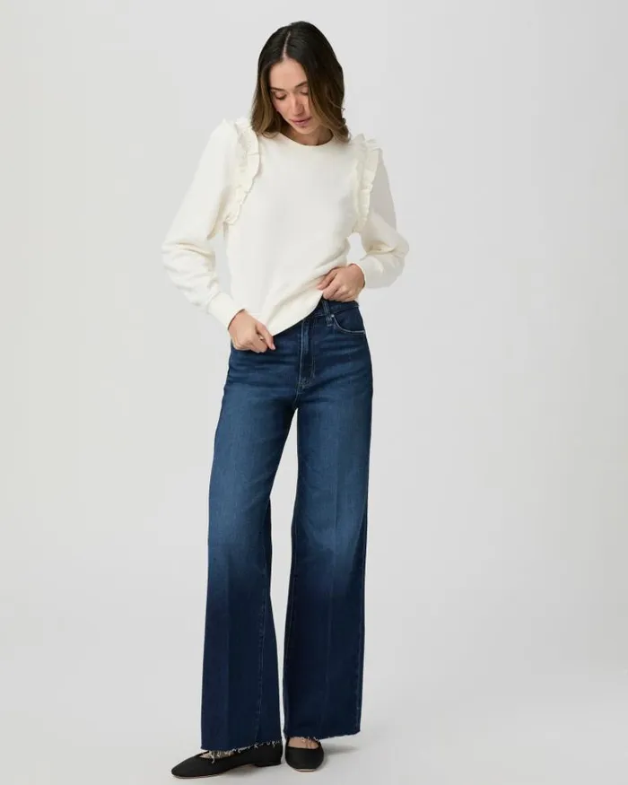 Sweaters and Sweatshirts Women PAIGE Alfira Sweatshirt 8211 Ivory Sweaters and Sweatshirts Women PAIGE Alfira Sweatshirt 8211 Ivory
