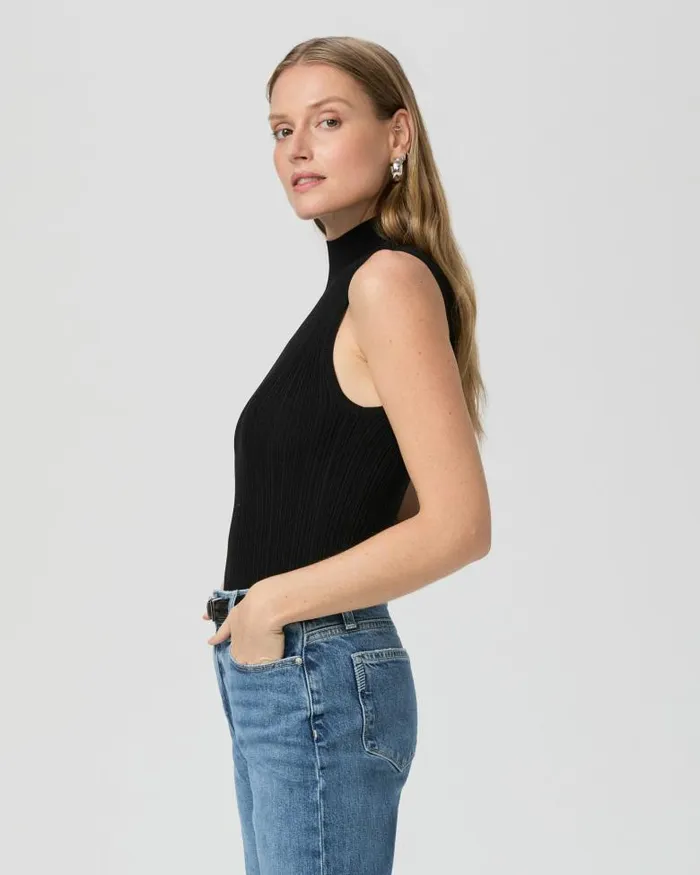Sweaters and Sweatshirts Women PAIGE Brin Sweater Tank 8211 Black Sweaters and Sweatshirts Women PAIGE Brin Sweater Tank 8211 Black