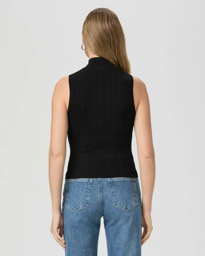 Sweaters and Sweatshirts Women PAIGE Brin Sweater Tank 8211 Black Sweaters and Sweatshirts Women PAIGE Brin Sweater Tank 8211 Black