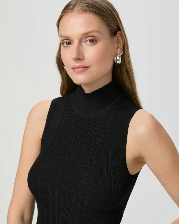 Sweaters and Sweatshirts Women PAIGE Brin Sweater Tank 8211 Black Sweaters and Sweatshirts Women PAIGE Brin Sweater Tank 8211 Black