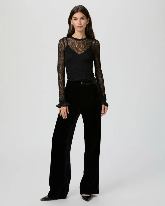 Sweaters and Sweatshirts Women PAIGE Ciera Top 8211 Black Sweaters and Sweatshirts Women PAIGE Ciera Top 8211 Black