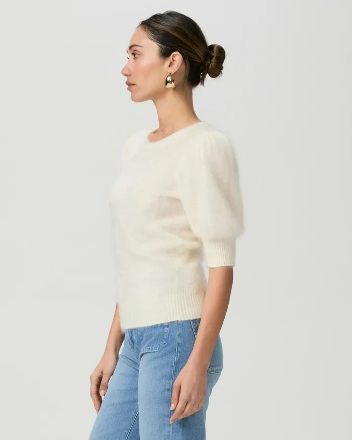 Sweaters and Sweatshirts Women PAIGE Gladiolus Sweater 8211 Ivory Cashmere Sweaters and Sweatshirts Women PAIGE Gladiolus Sweater 8211 Ivory Cashmere