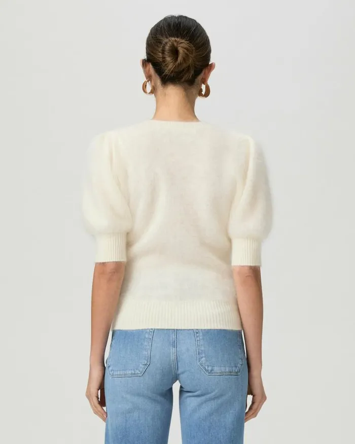 Sweaters and Sweatshirts Women PAIGE Gladiolus Sweater 8211 Ivory Cashmere Sweaters and Sweatshirts Women PAIGE Gladiolus Sweater 8211 Ivory Cashmere