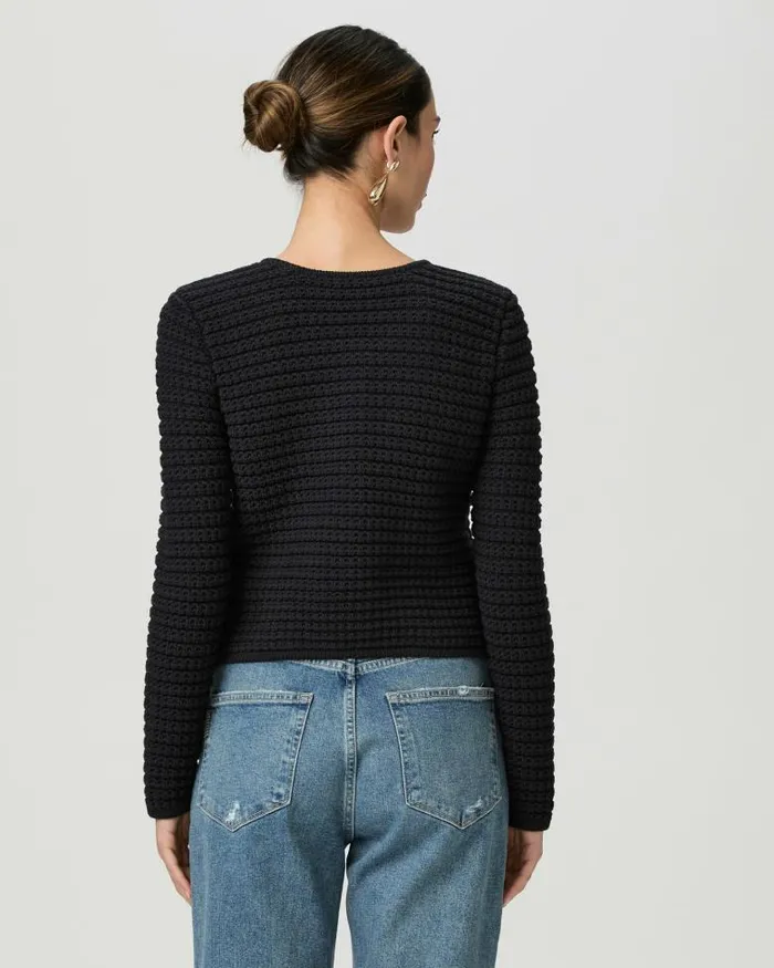 Sweaters and Sweatshirts Women PAIGE Oberon Cardigan 8211 Black Sweaters and Sweatshirts Women PAIGE Oberon Cardigan 8211 Black
