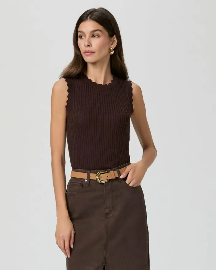 Sweaters and Sweatshirts Women PAIGE Syrie Sweater 8211 Brown