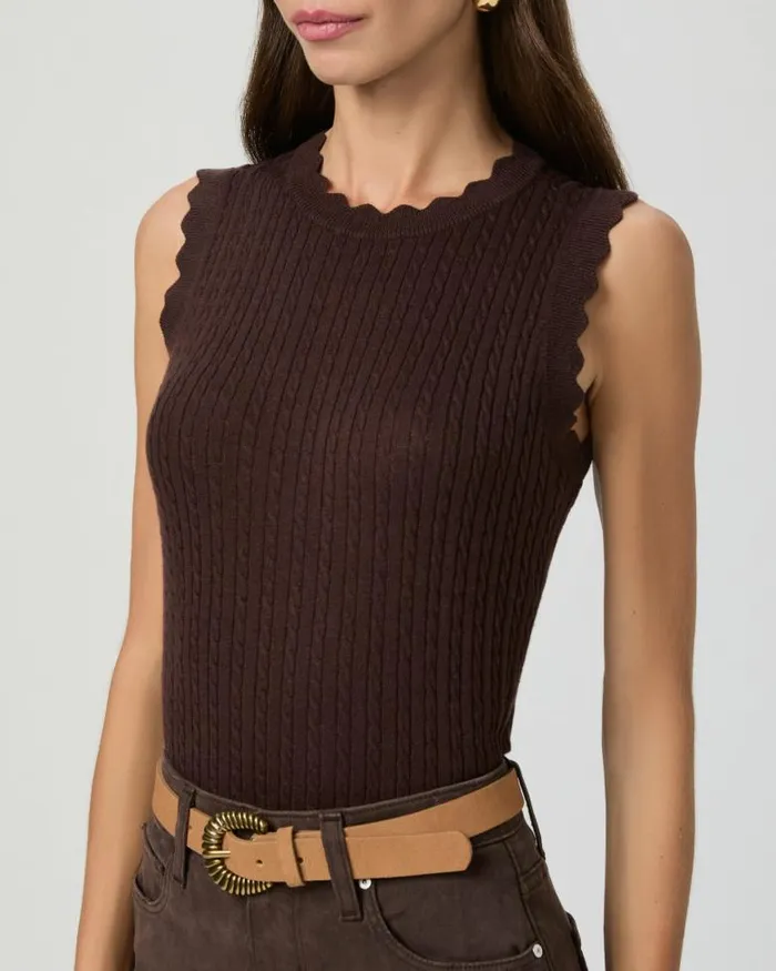 Sweaters and Sweatshirts Women PAIGE Syrie Sweater 8211 Brown