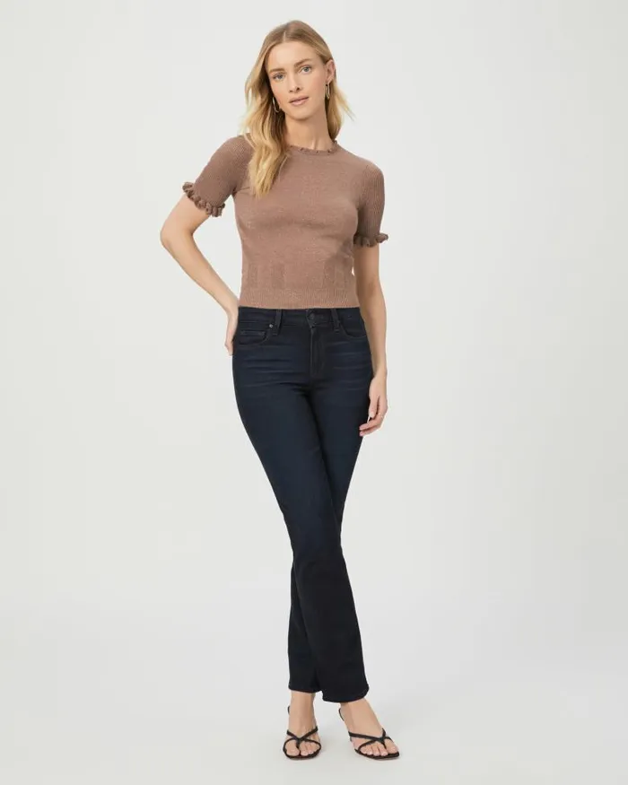 Sweaters and Sweatshirts Women PAIGE Triste Top 8211 Brown Metallic