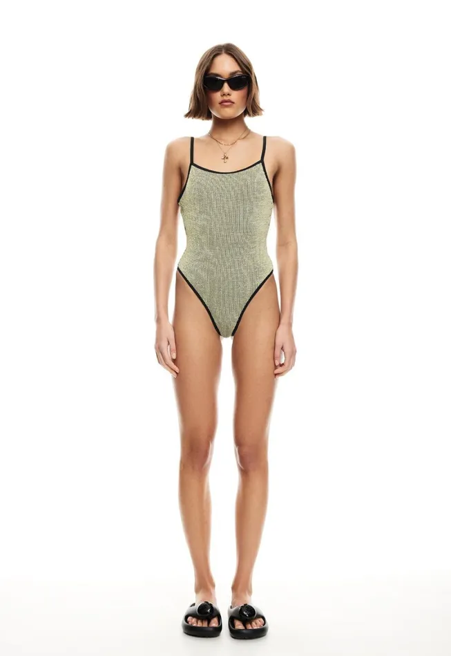 Swim Women Lioness Fashion MADEMOISELLE ONE PIECE Yellow