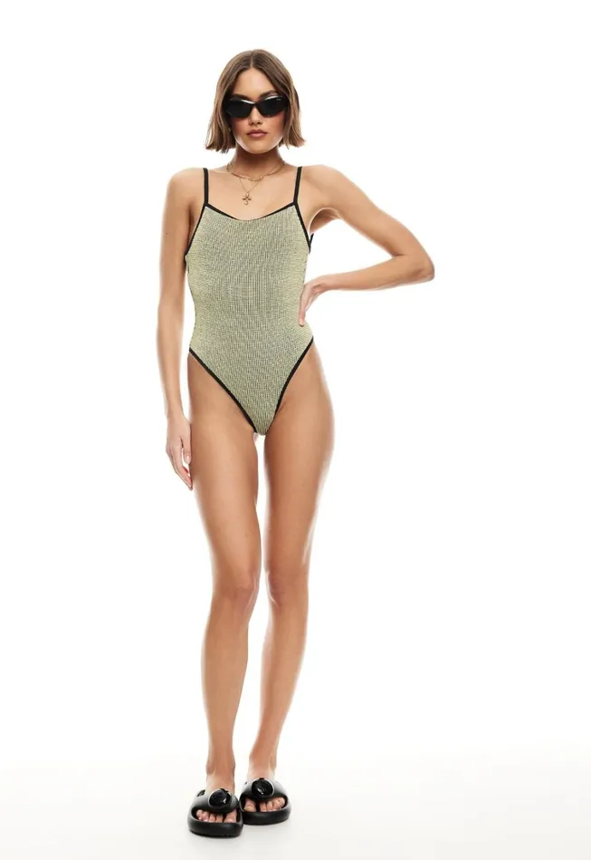 Swim Women Lioness Fashion MADEMOISELLE ONE PIECE Yellow