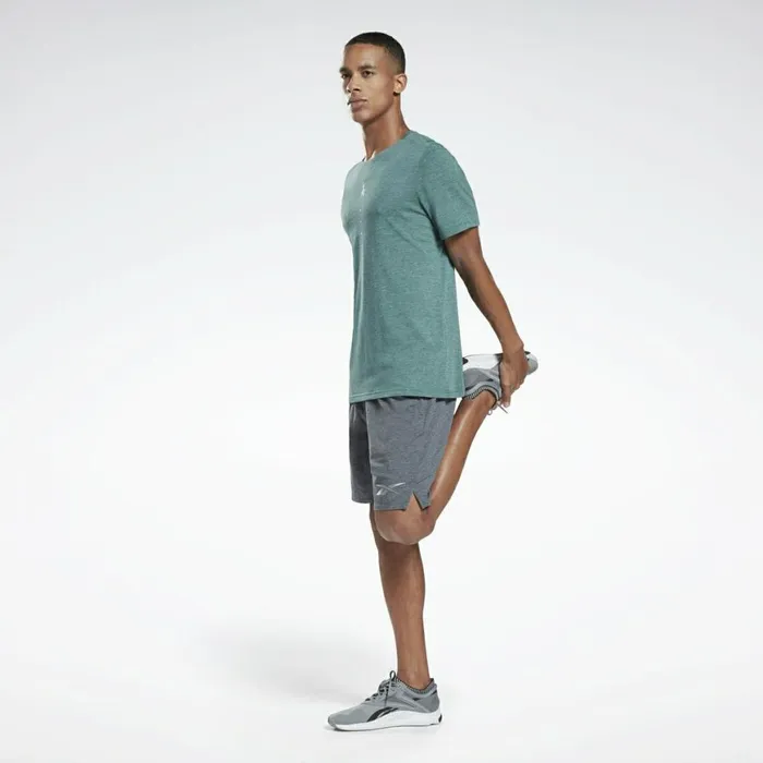 TShirts and Graphic Tees Mens Reebok ActivchillCotton TShirt Forest Green