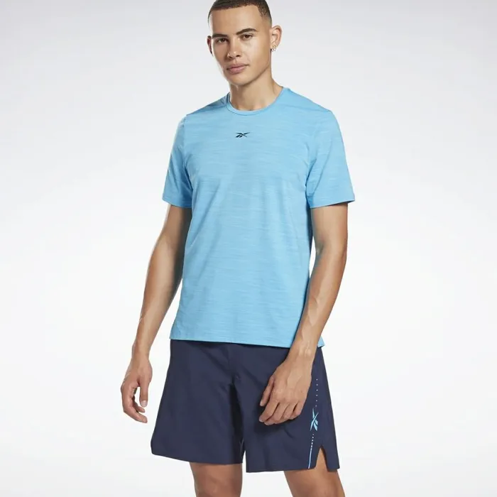TShirts and Graphic Tees Mens Reebok Activchill Move TShirt Aqua