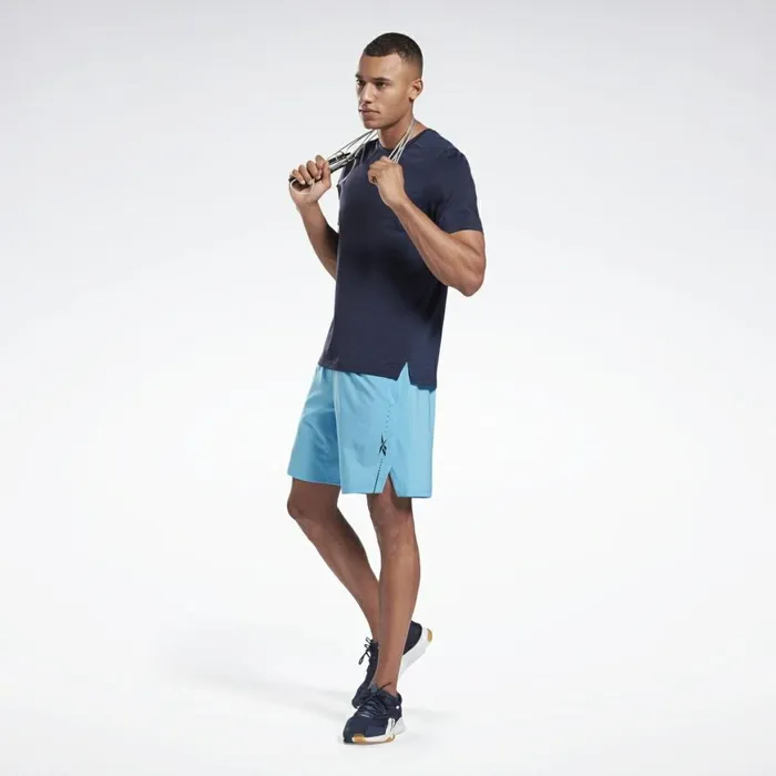TShirts and Graphic Tees Mens Reebok Activchill Move TShirt Vector Navy