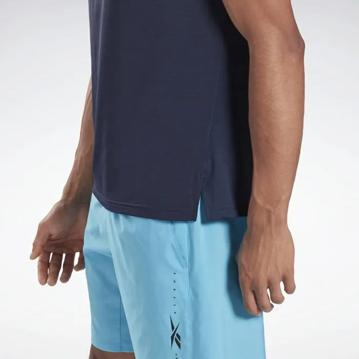 TShirts and Graphic Tees Mens Reebok Activchill Move TShirt Vector Navy