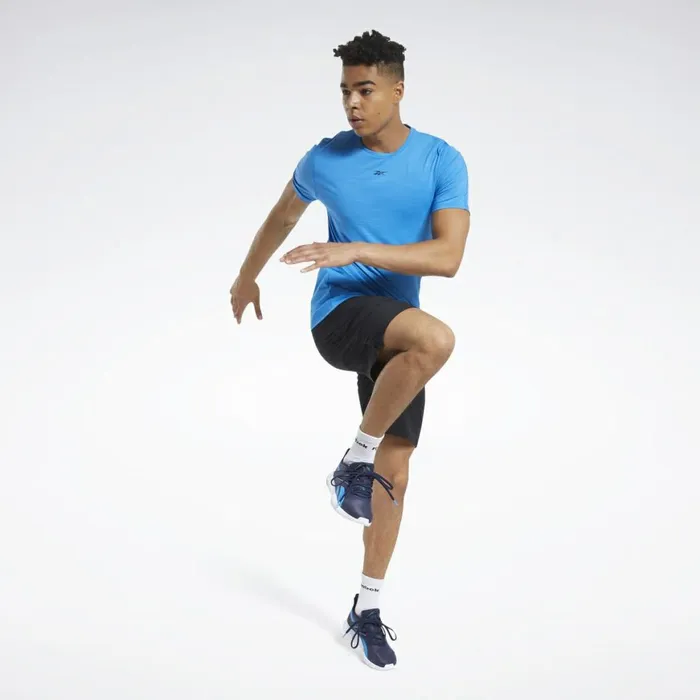 TShirts and Graphic Tees Mens Reebok ACTIVCHILL Move Tee Horizon Blue