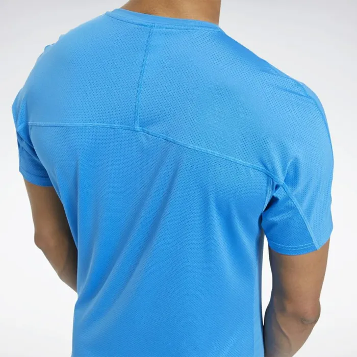 TShirts and Graphic Tees Mens Reebok ACTIVCHILL Move Tee Horizon Blue