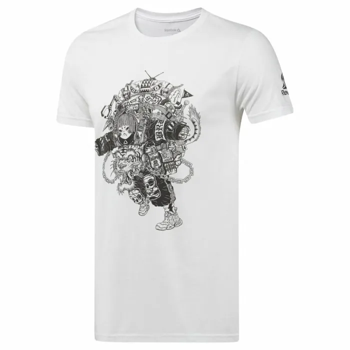 TShirts and Graphic Tees Mens Reebok Brackmetal Artist TShirt Multicolor