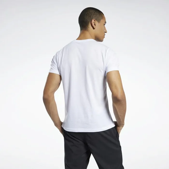TShirts and Graphic Tees Mens Reebok Graphic Series Linear Logo Tee White