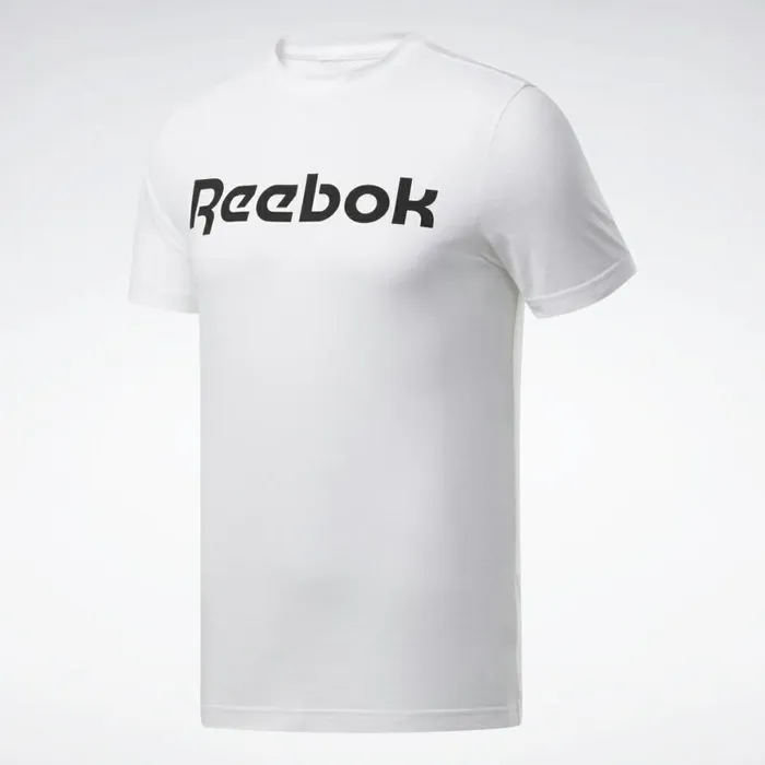 TShirts and Graphic Tees Mens Reebok Graphic Series Linear Logo Tee White