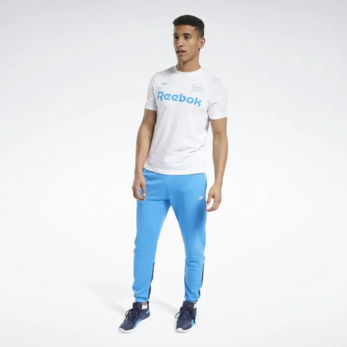 TShirts and Graphic Tees Mens Reebok Graphic Tee White