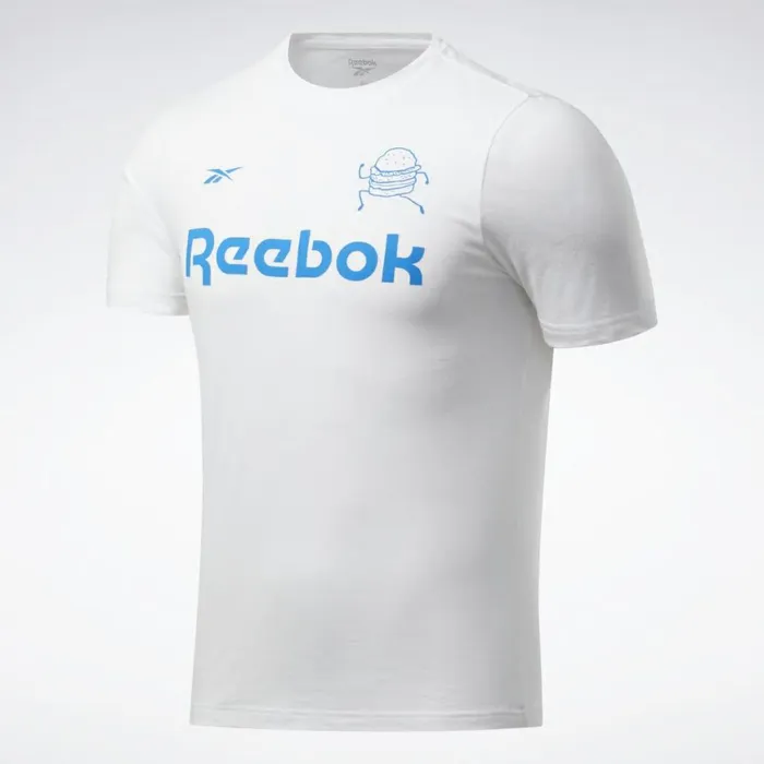 TShirts and Graphic Tees Mens Reebok Graphic Tee White