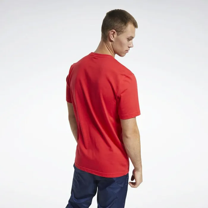 TShirts and Graphic Tees Mens Reebok Grid Tee Vector Red