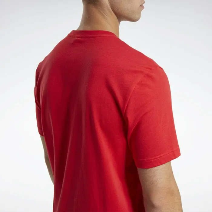 TShirts and Graphic Tees Mens Reebok Grid Tee Vector Red