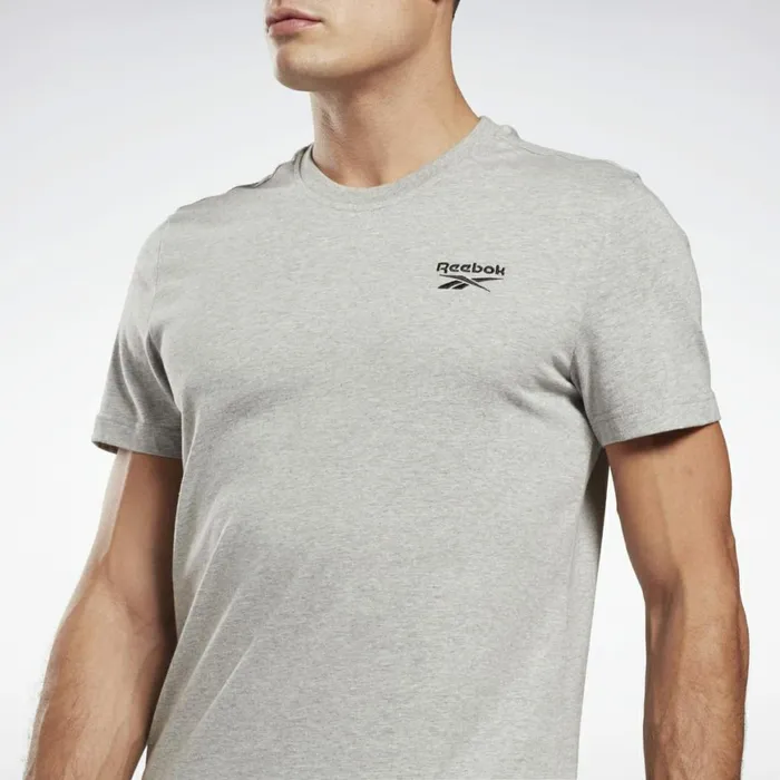 TShirts and Graphic Tees Mens Reebok Identity TShirt Medium Grey Heather