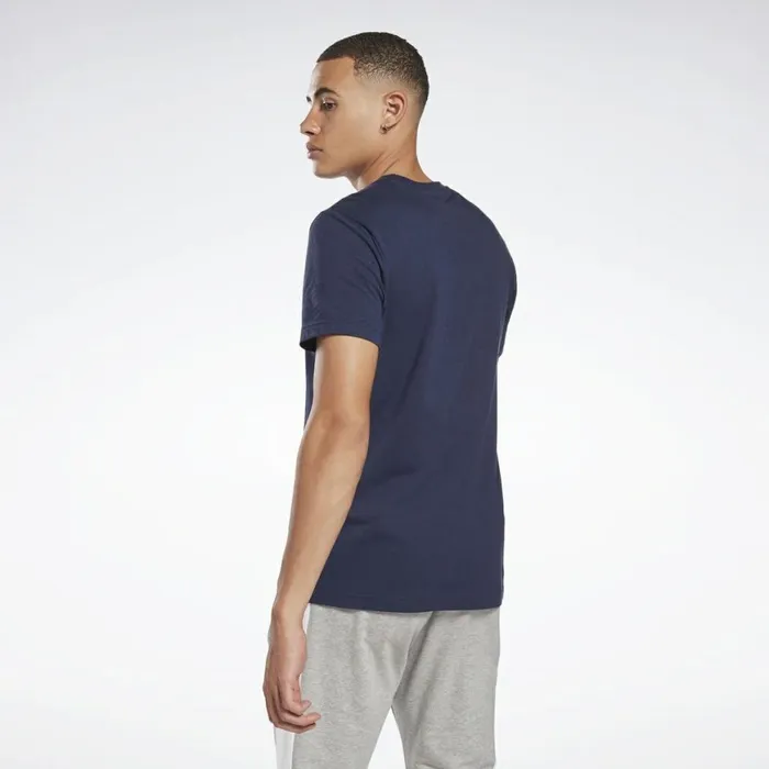 TShirts and Graphic Tees Mens Reebok Identity TShirt Vector Navy