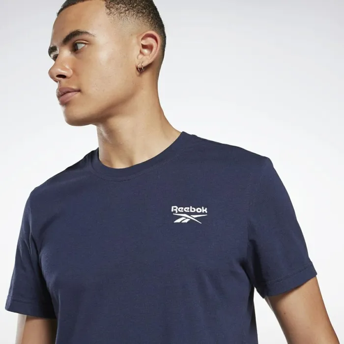 TShirts and Graphic Tees Mens Reebok Identity TShirt Vector Navy