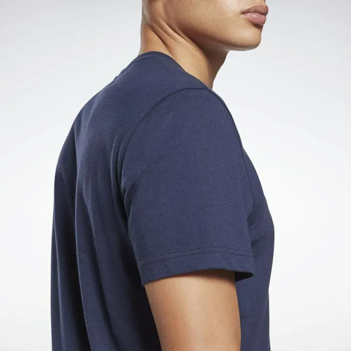 TShirts and Graphic Tees Mens Reebok Identity TShirt Vector Navy