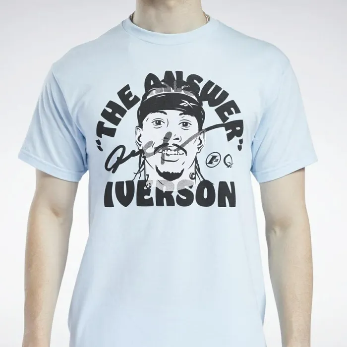 TShirts and Graphic Tees Mens Reebok Iverson Signature Tee Multi