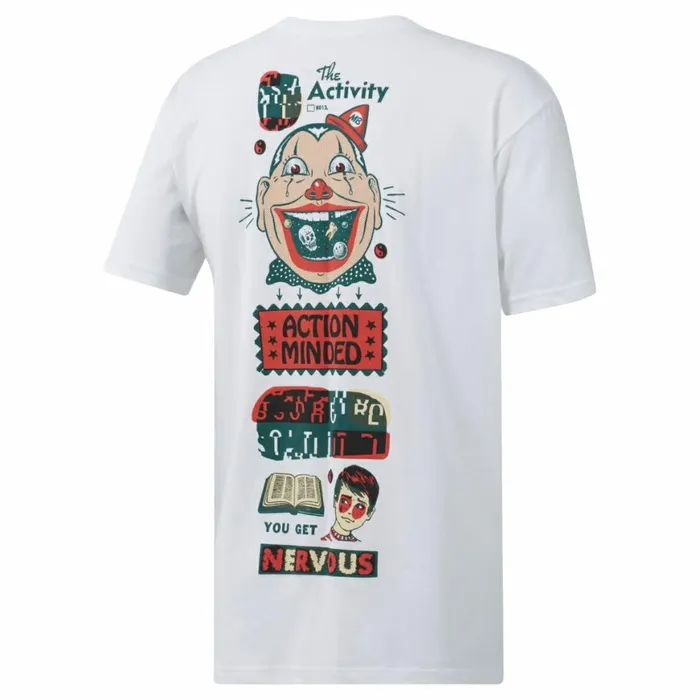 TShirts and Graphic Tees Mens Reebok Morning Breath Artist TShirt Multicolor