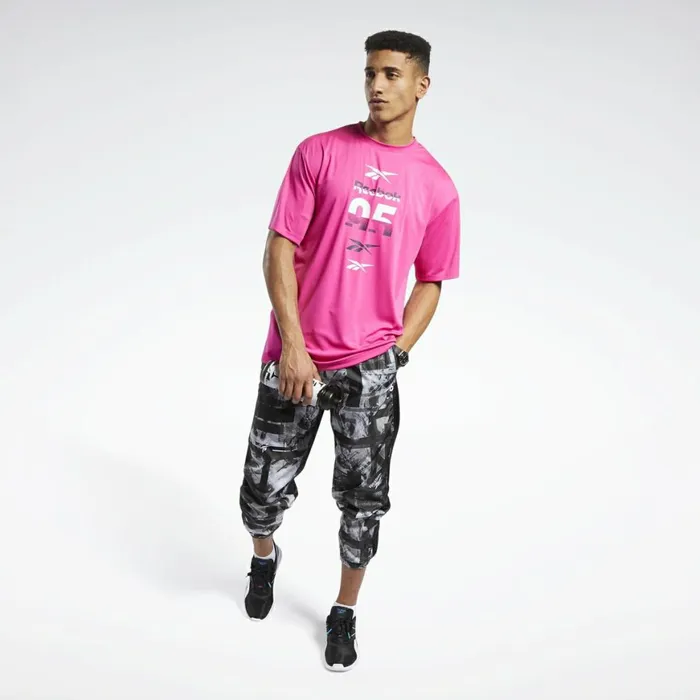 TShirts and Graphic Tees Mens Reebok MYT Tee Proud Pink