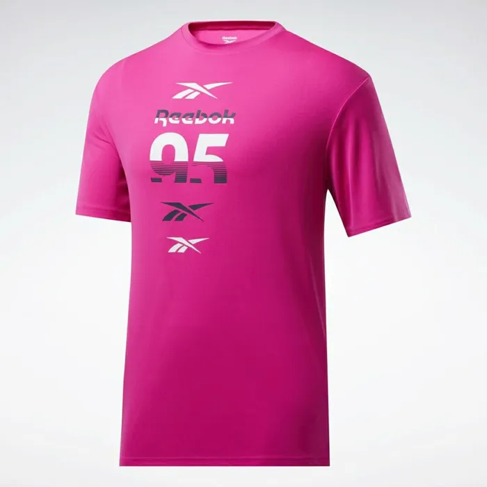 TShirts and Graphic Tees Mens Reebok MYT Tee Proud Pink