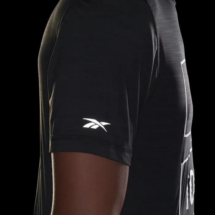 TShirts and Graphic Tees Mens Reebok One Series Running ACTIVCHILL TShirt Black