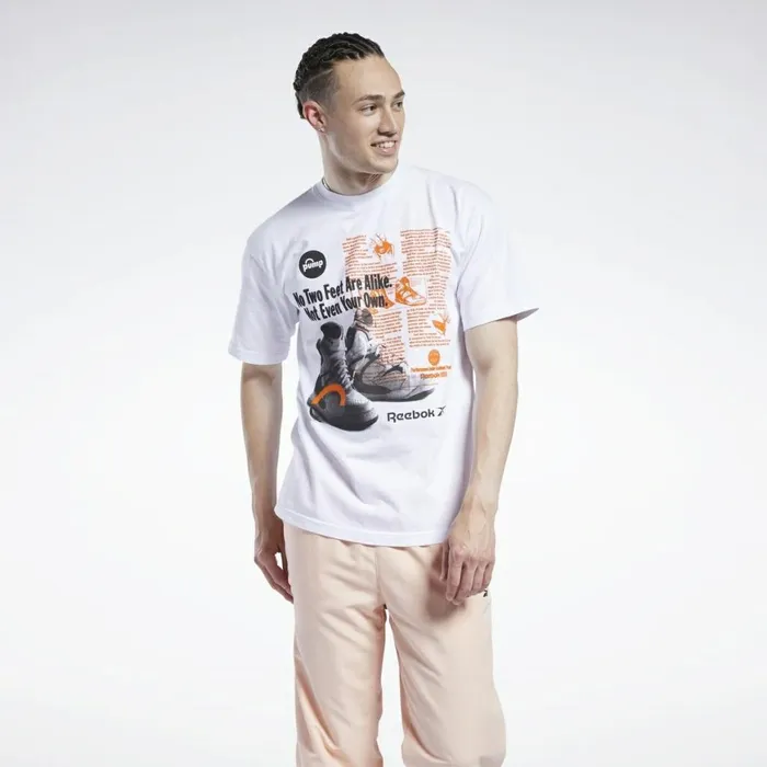 TShirts and Graphic Tees Mens Reebok Pump Editorial Tee Multi